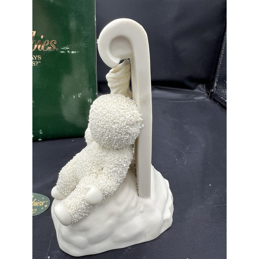 🎄 Dept 56 Snowbabies "How Many Days Til Christmas" Figurine ⛄ - Picture 5 of 8